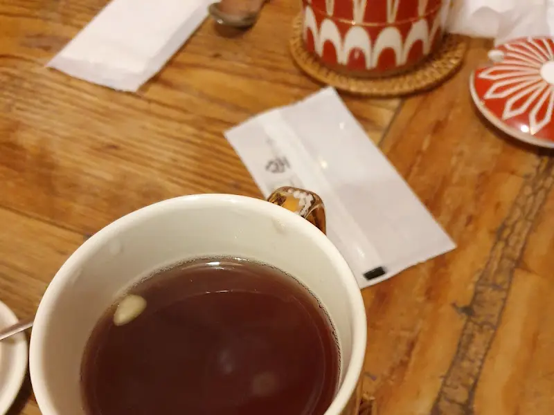 민속마당의 전통차