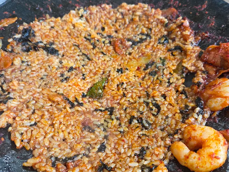 볶음밥의 환상적인 비주얼