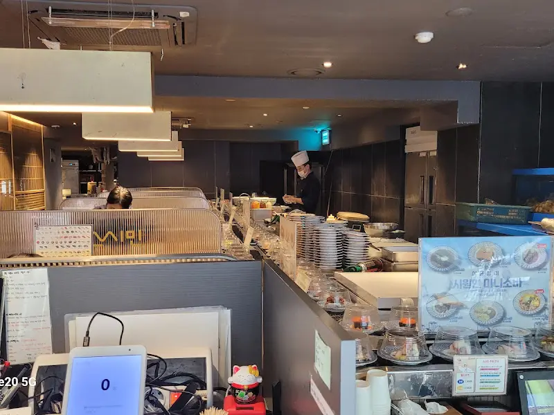 스시민 본점 내부 전경