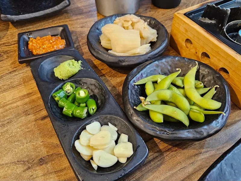 곁들임 찬 세팅