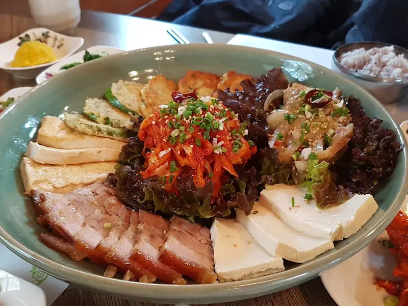 콩사랑정식 메인 요리