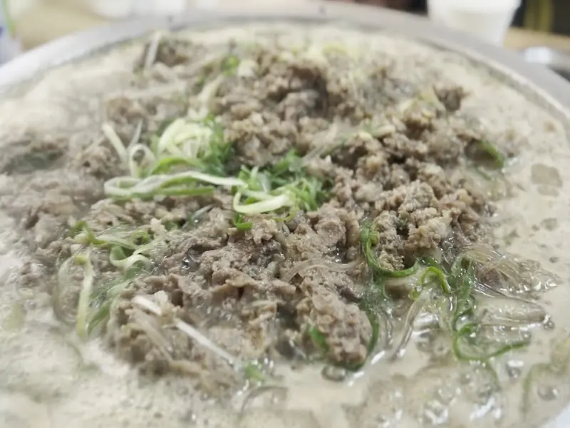 불고기 익어가는 모습