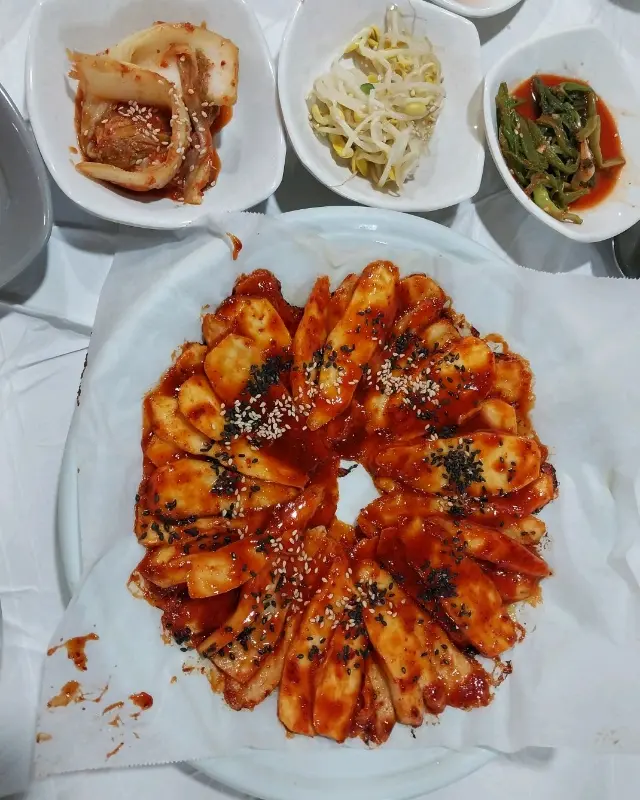 혜림회관 상차림