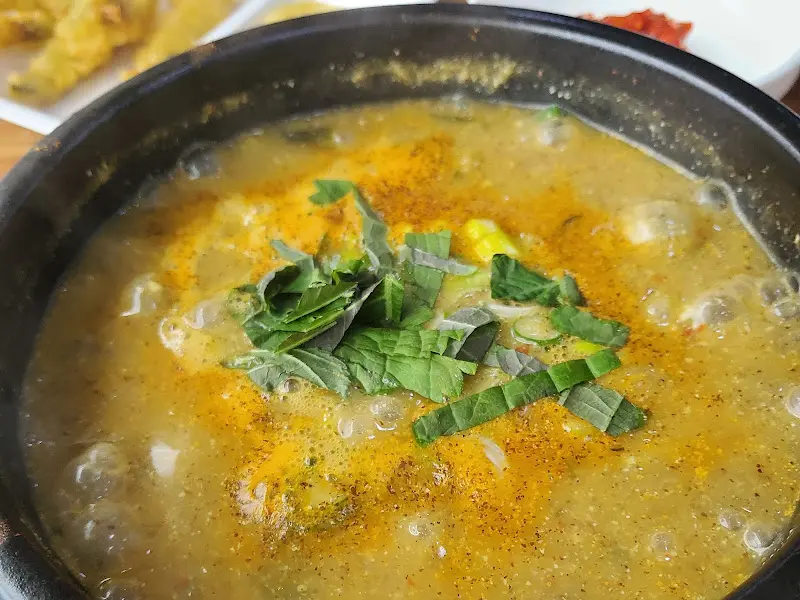 짱뚱어탕 근접 사진