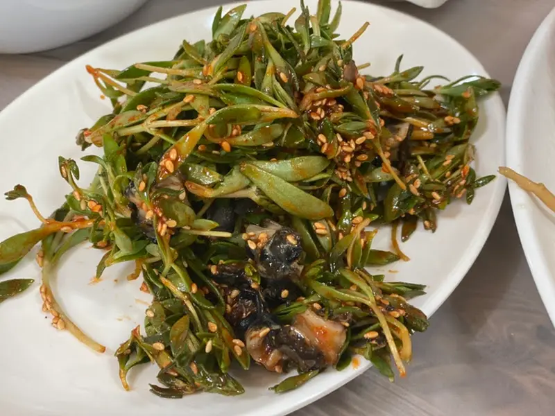 싱싱한 나물 반찬