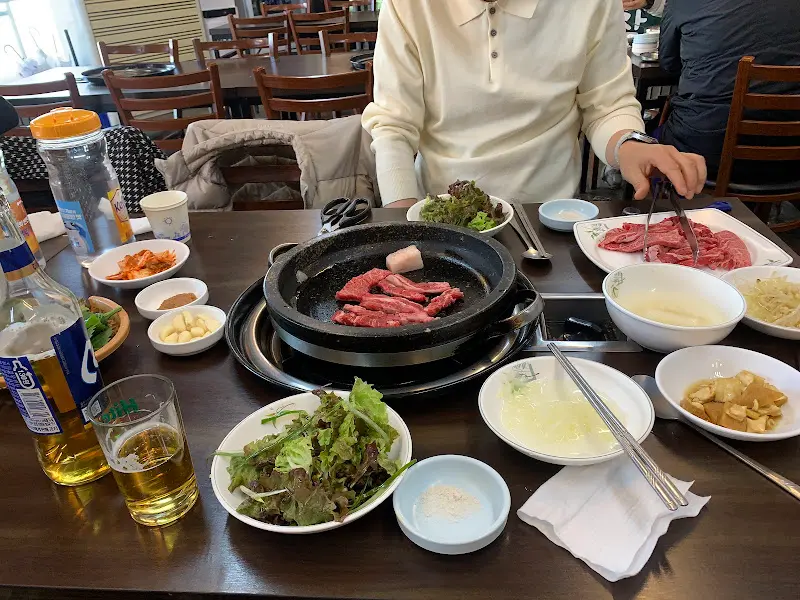 자이식육식당 갈비살
