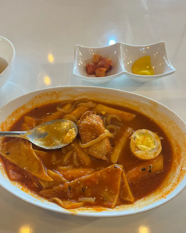 신포우리만두 떡볶이