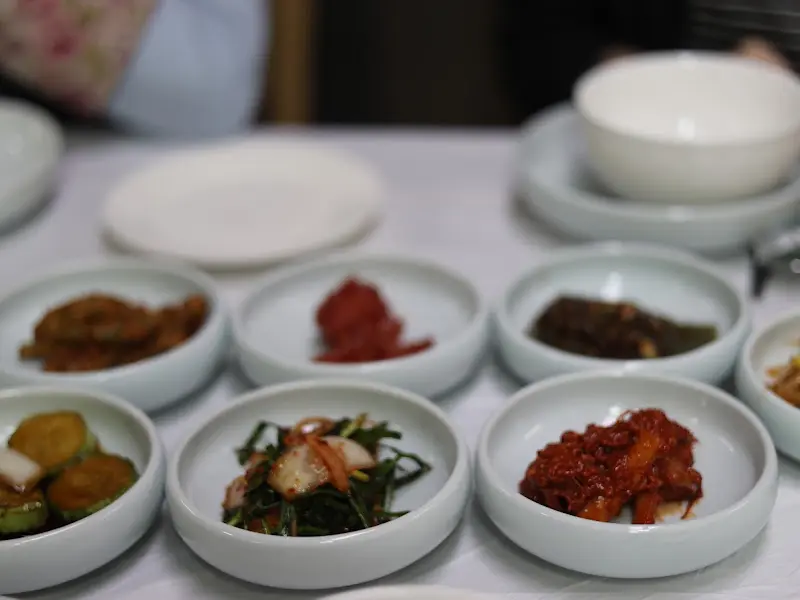 다채로운 밑반찬