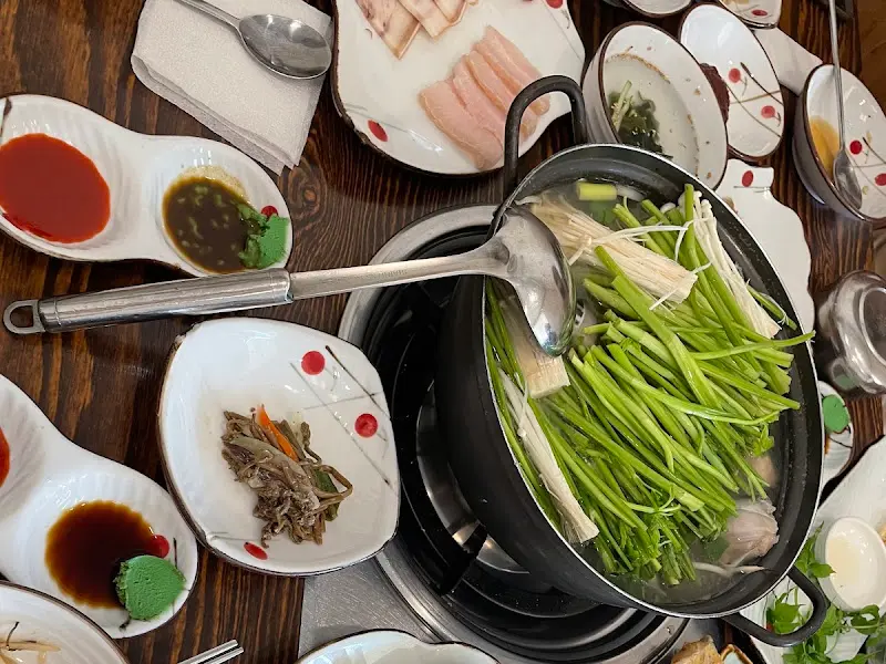 복지리 한상차림