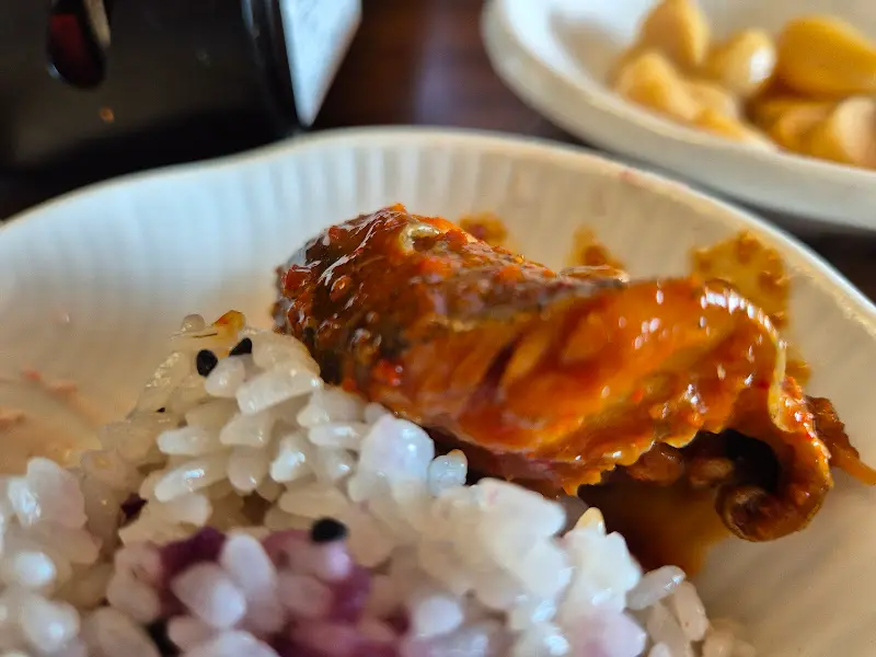 윤기가 흐르는 코다리찜