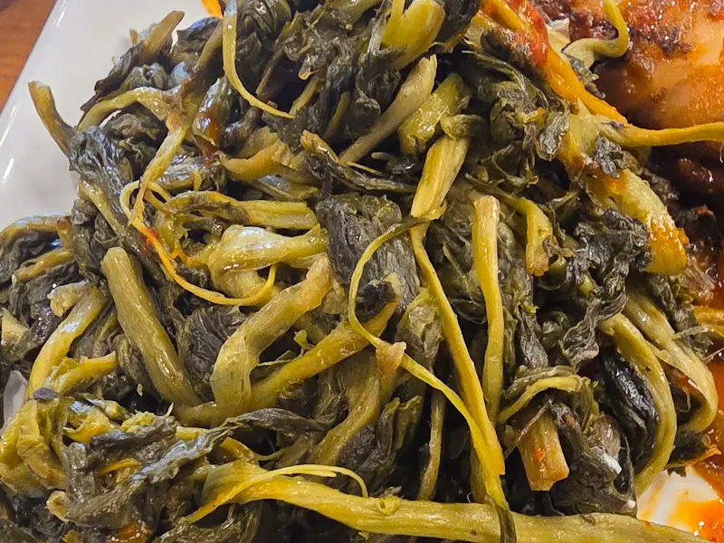 코다리와 함께 먹는 시래기