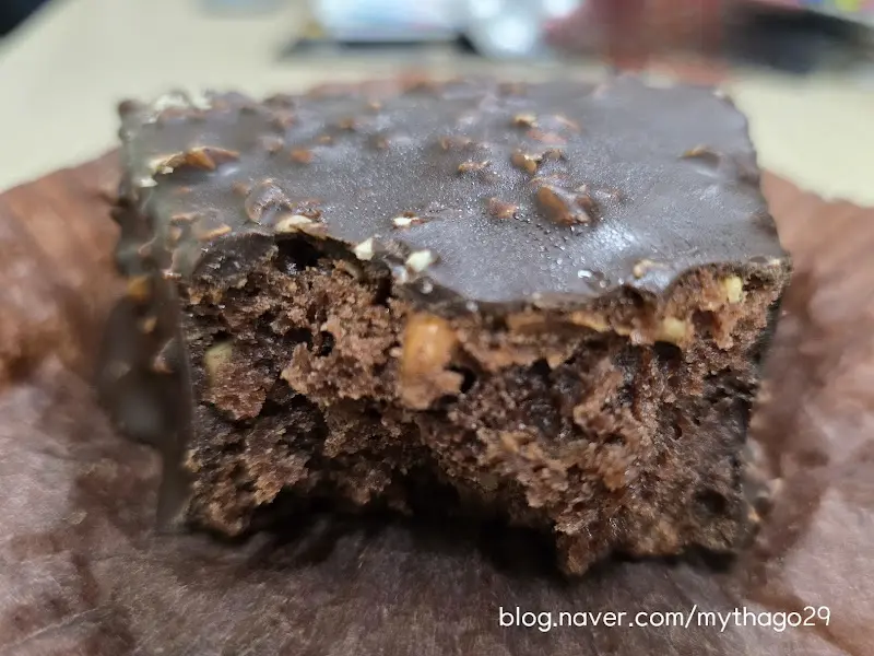 카르멘 브라우니 단면