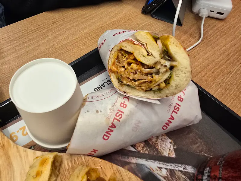 소고기 아일랜드 랩의 모습