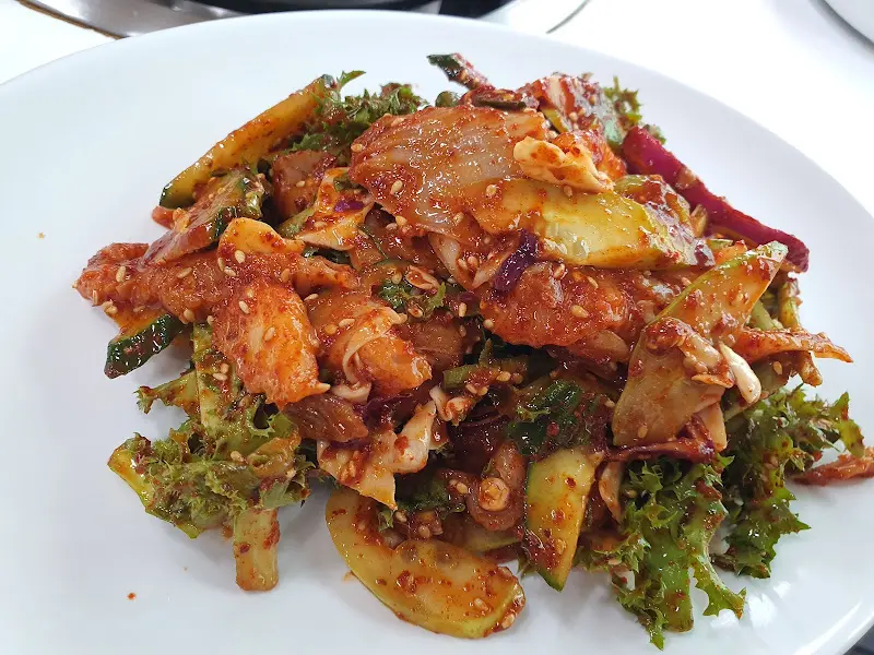 매콤새콤한 간재미 무침