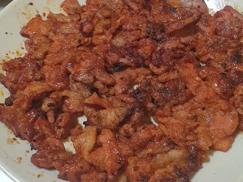 매콤달콤한 석쇠불고기