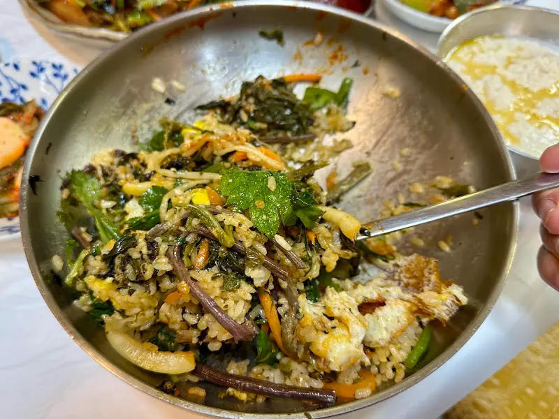 비빔밥 비빈 후