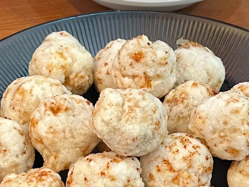 눈꽃 탕수육 클로즈업