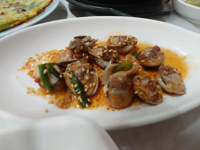 꼬막 정식 한 상 차림