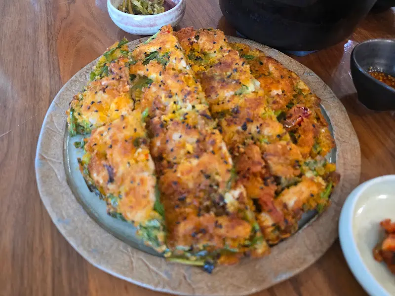 바삭 해물 파전