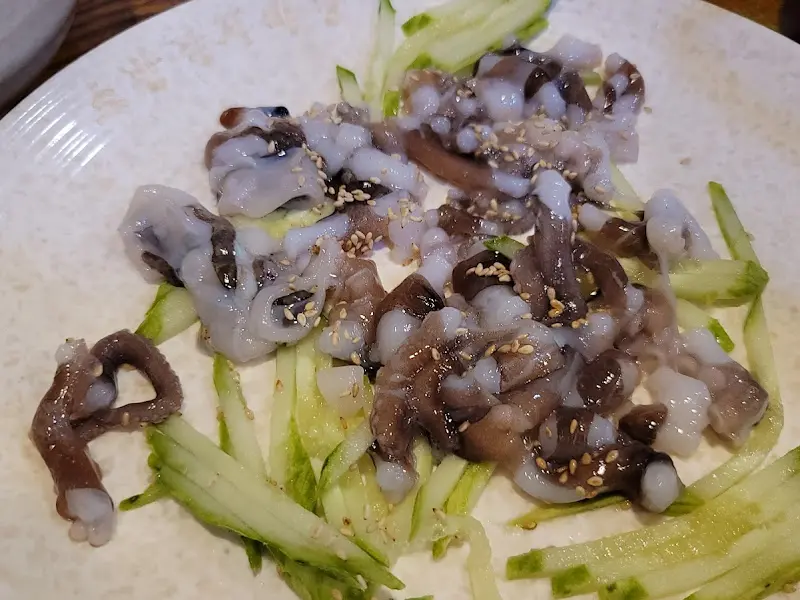 싱싱한 산낙지회