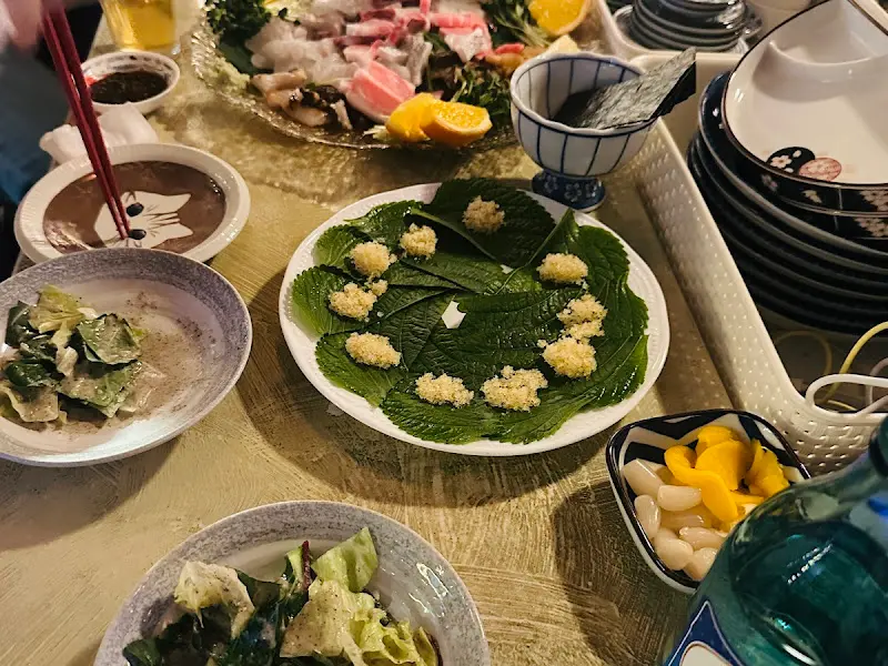 정갈하게 차려진 한 상