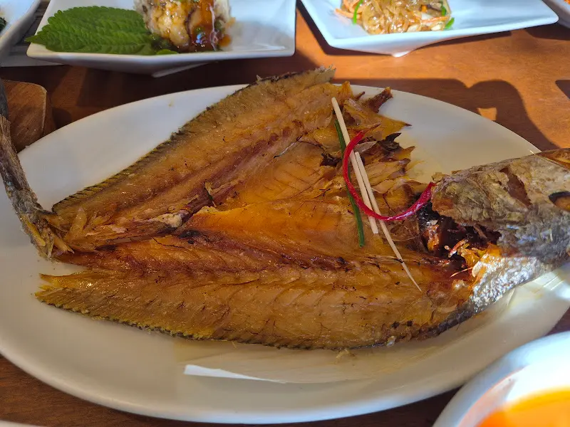 윤기가 흐르는 보리굴비의 모습