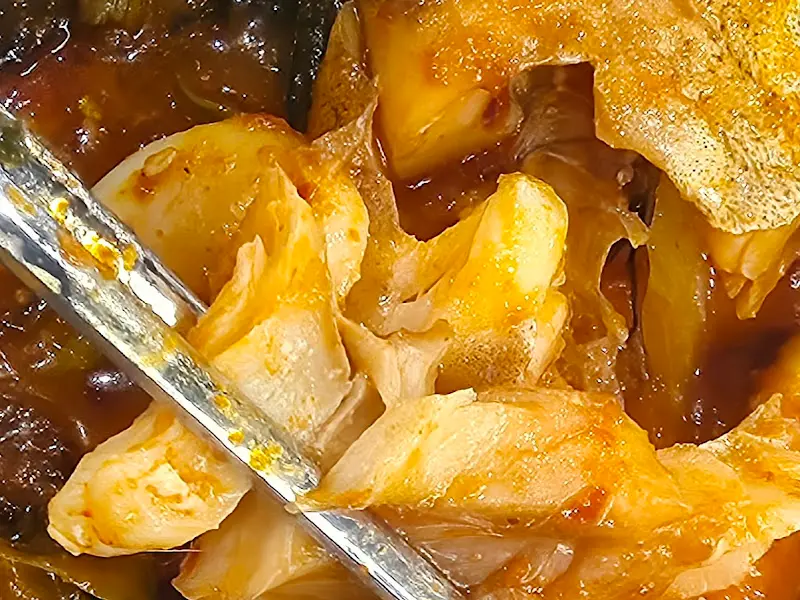 코다리 살 발라먹기