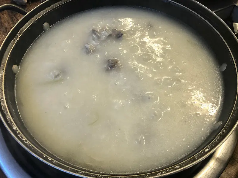 고소하고 담백한 오리죽