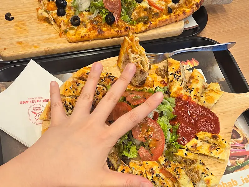 야채 피데의 모습