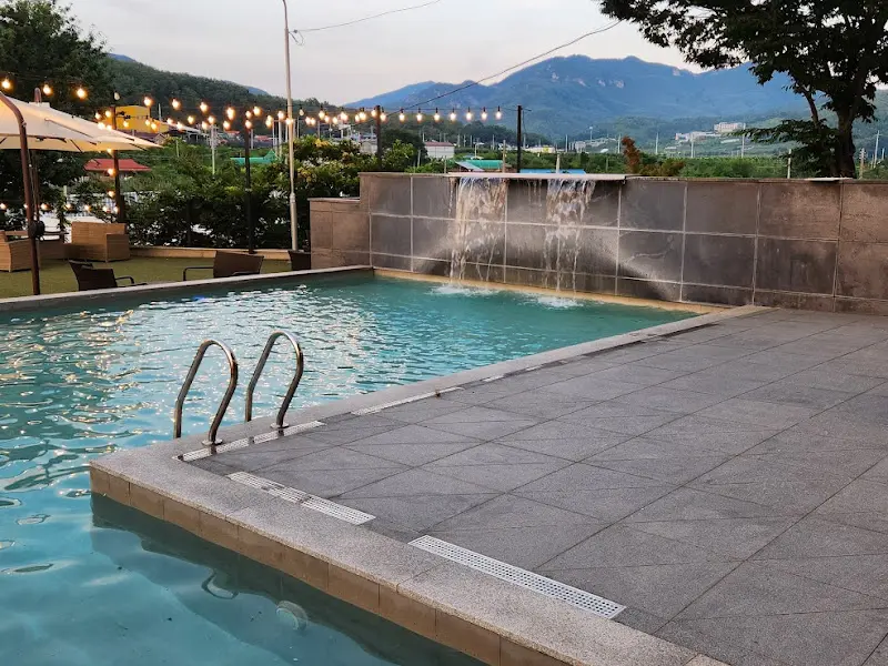 주왕산가든 주변 풍경