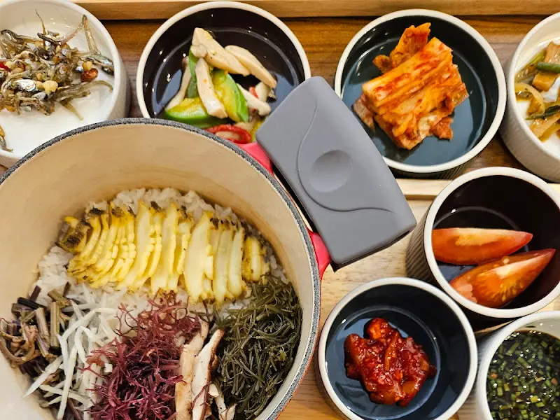 전복솥밥 클로즈업