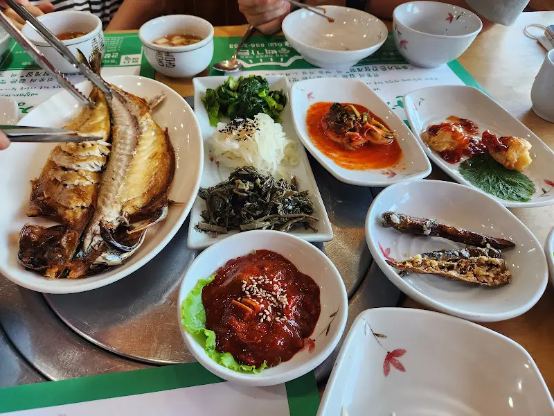 송백가든 정식 한상차림