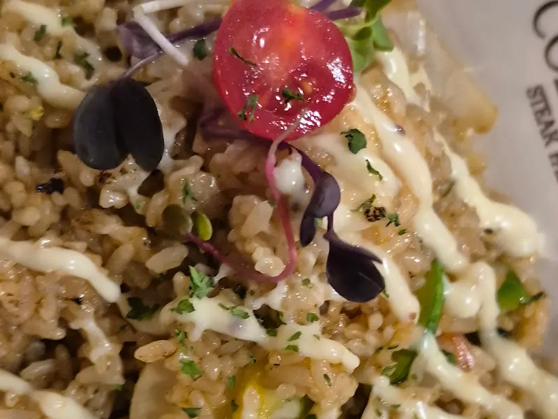 새우 필라프의 모습