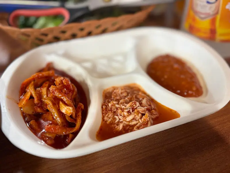 수육과 함께 나오는 곁들임