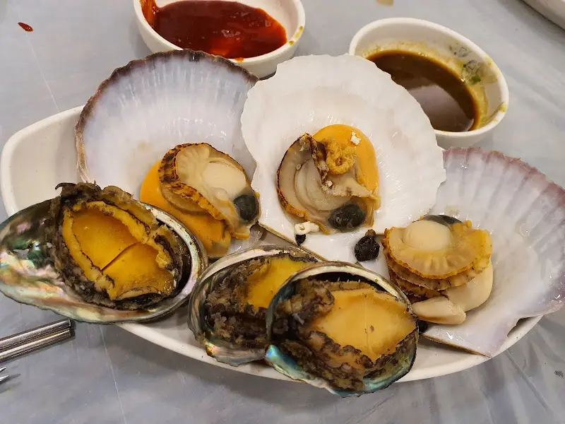 전복과 가리비 찜