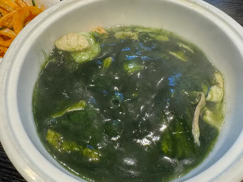 매생이 누룽지탕