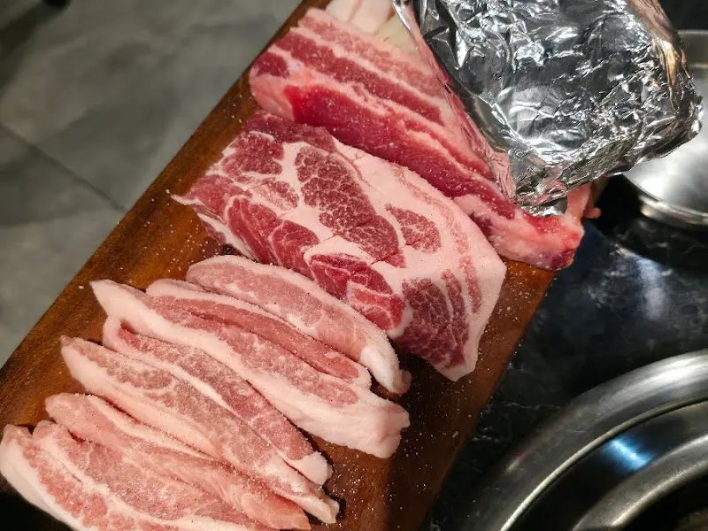 신선한 고기의 모습