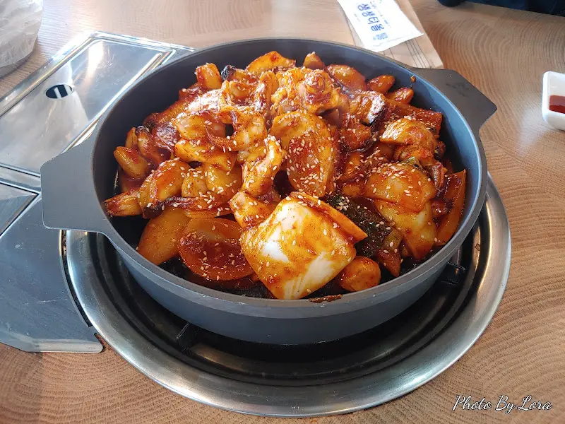 매콤달콤한 갑오징어 불고기