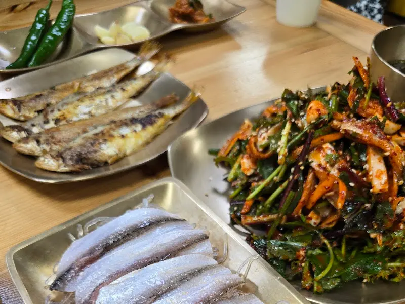 밴댕이 모듬 한 상 차림