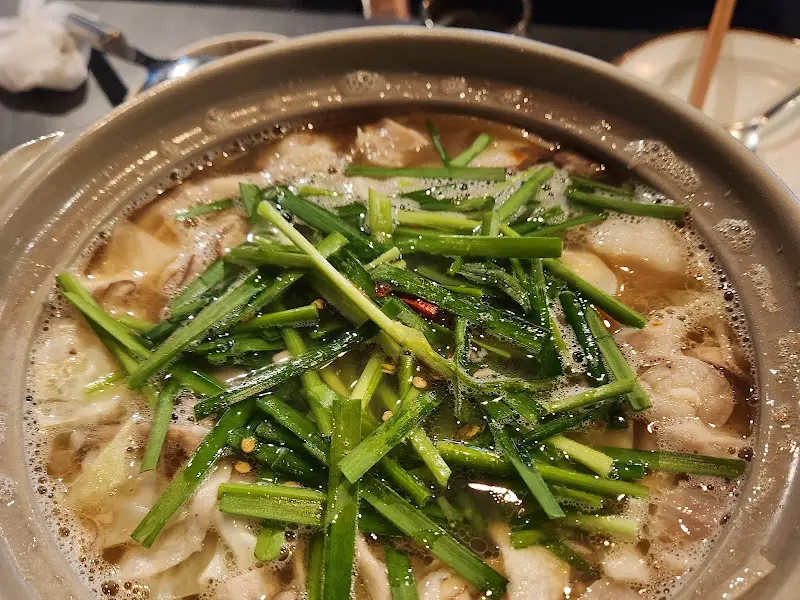 모츠나베의 깊고 진한 국물