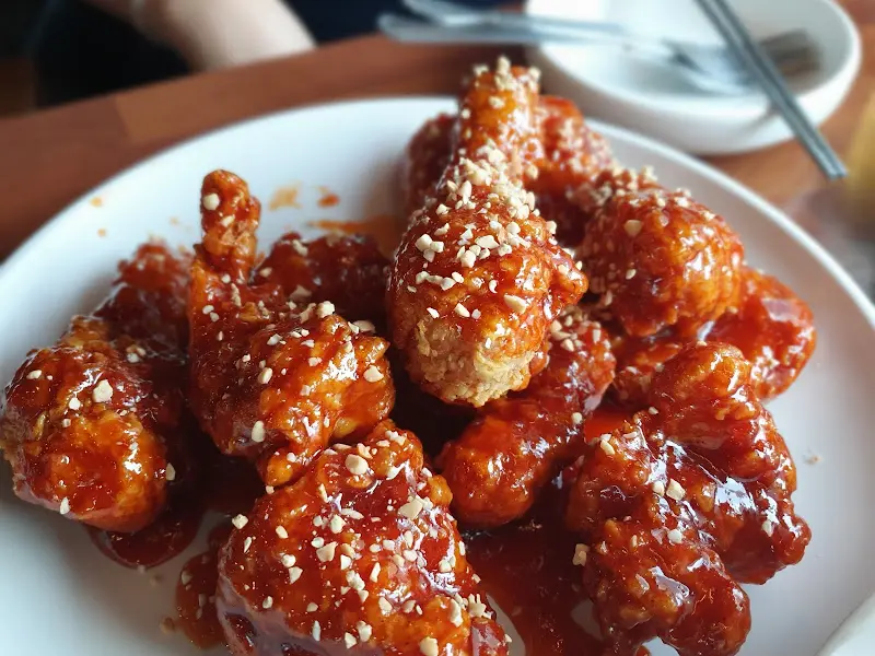 달콤한 양념 치킨