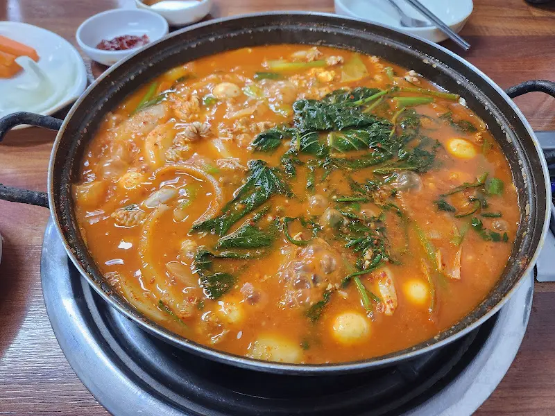 닭알탕 전체샷