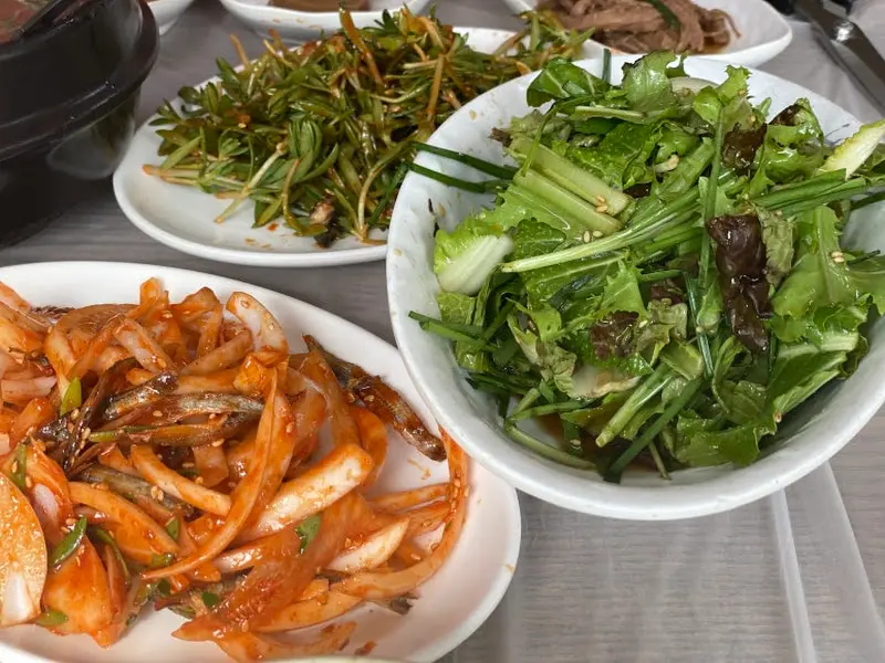 다채로운 밑반찬