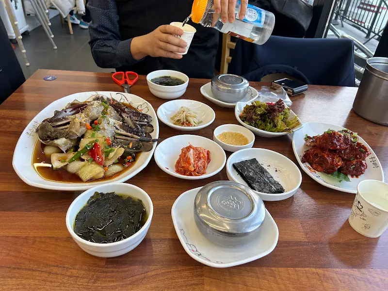 봉순게장 정식 전체