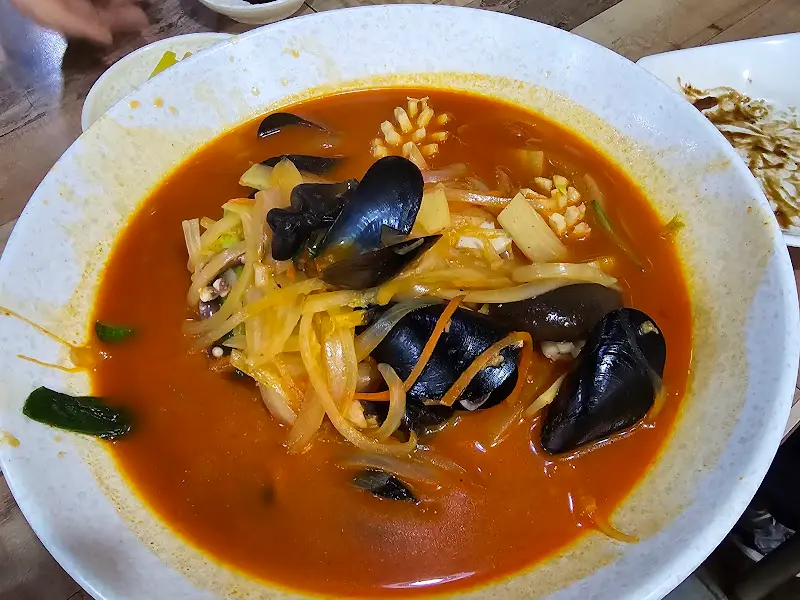 수문통 짬뽕 삼선짬뽕