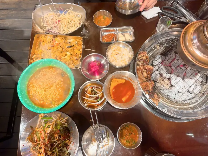 푸짐한 한 상 차림