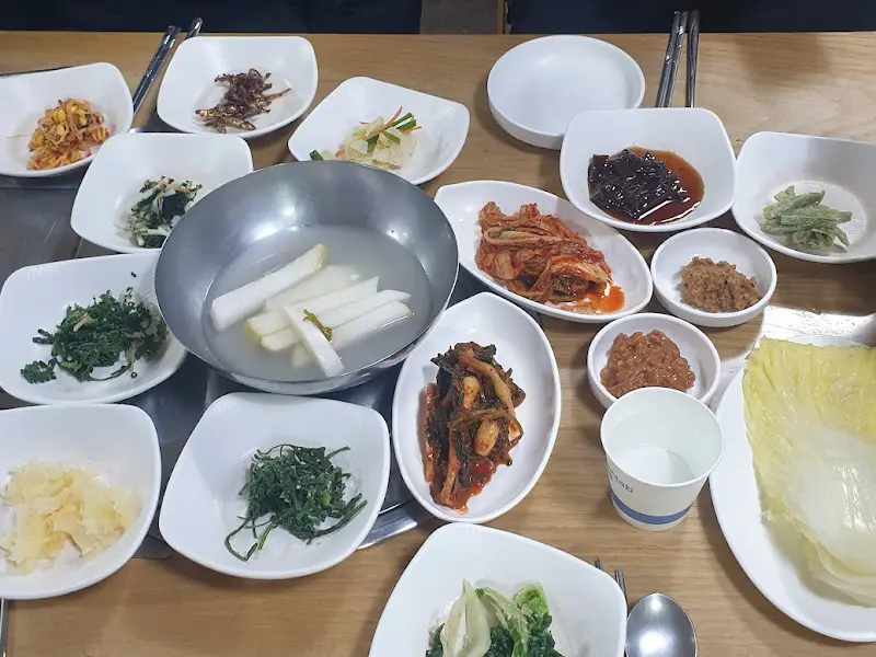 다양한 종류의 반찬