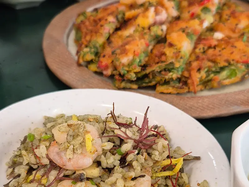 전복 솥밥 클로즈업