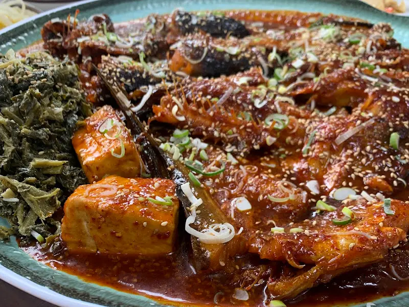 코다리찜과 시래기