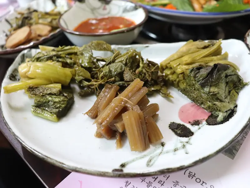 나물 반찬